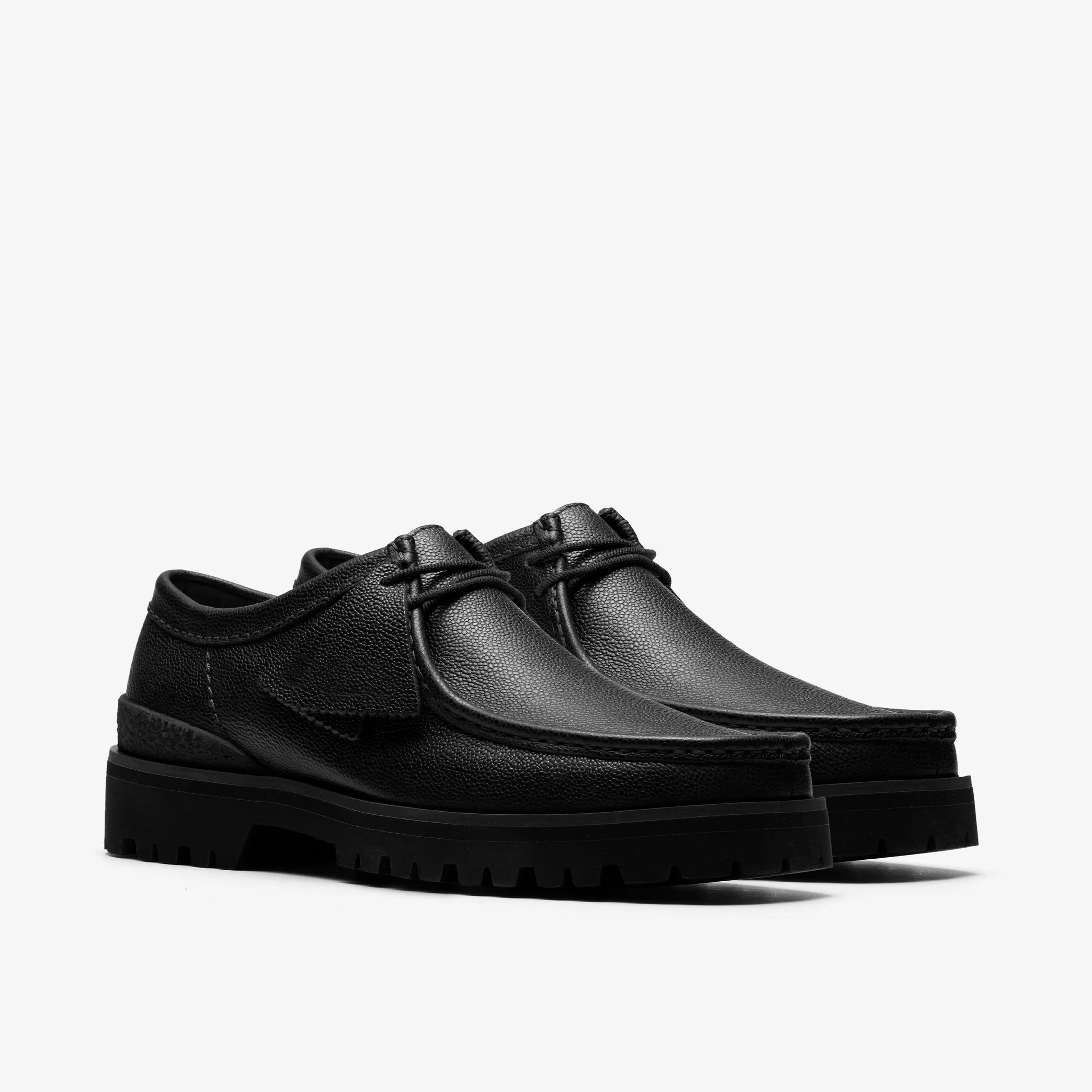Sole Style Moc Toe Lace-Up Shoes