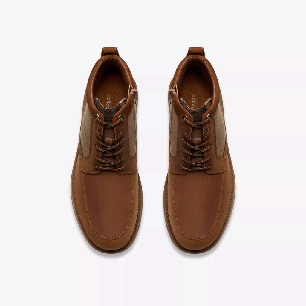 Sole Style ShadowStep Lace Dark Tan Boots