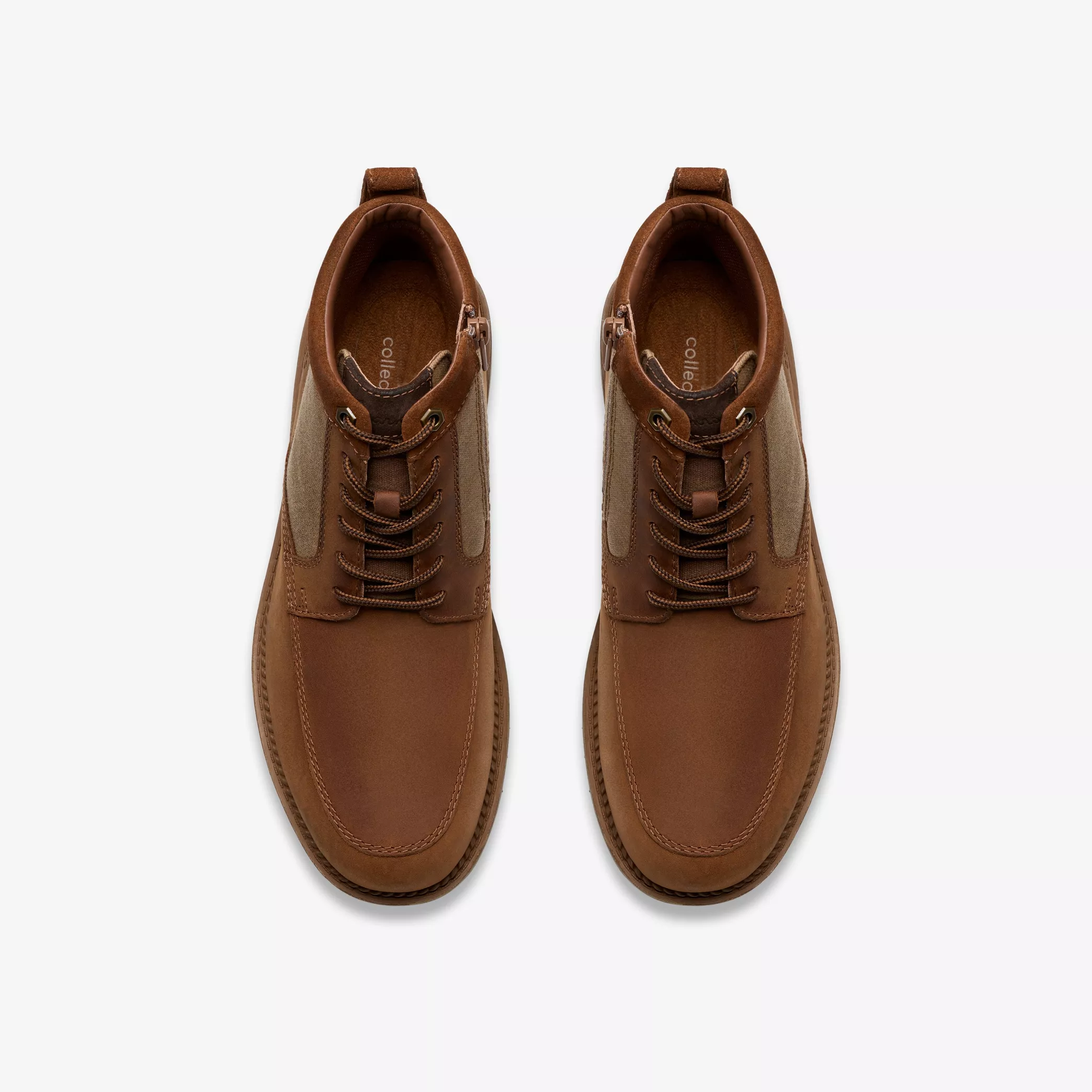 Sole Style ShadowStep Lace Dark Tan Boots