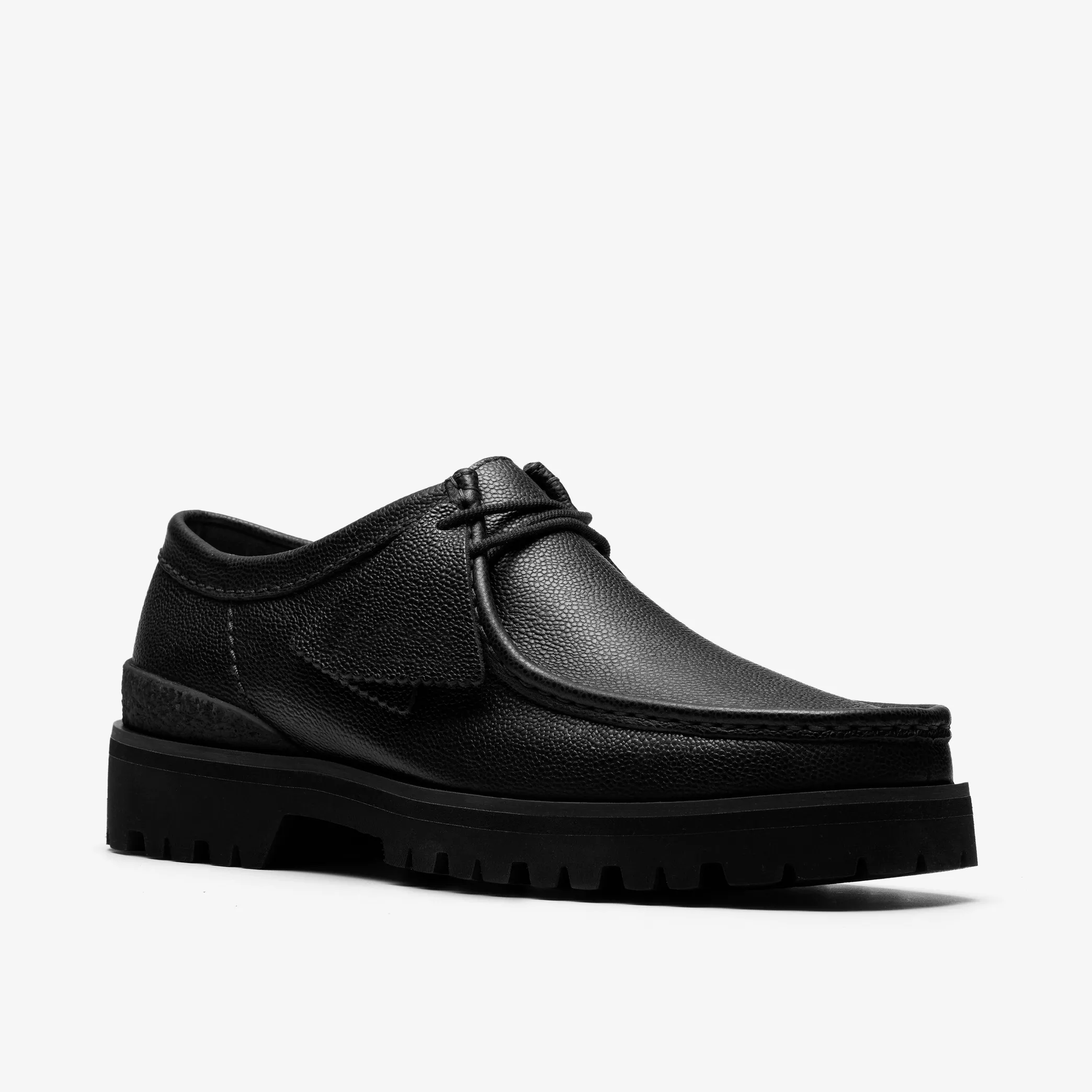 Sole Style Moc Toe Lace-Up Shoes